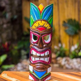 Máscara Totem Hawaiana Color 50cm