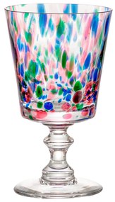 Taça de Cristal Lisa p/ Água e Suco 450ml Candy Colors
