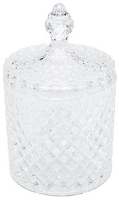 Potiche De Cristal Com Tampa Litt 10,5cm X 10,5cm X 17,5cm 29582 Wolff