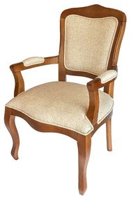 Cadeira Bourbon c/ Braço s/ Aplique - Freijó Clássico Kleiner