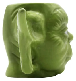 Caneca 3D Yoda Mestre Jedi Star Wars Guerra nas Estrelas