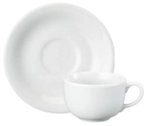 Xicara Café Com Pires 100 Ml Porcelana Schmidt - Mod. Voyage 201