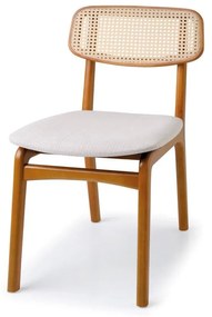 Cadeira Irunã Estofado Anatômico Encosto com Tela Portuguesa Estrutura Madeira Tauari Design by Robson Larsen