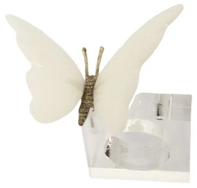 Porta Guardanapo Butterfly  White