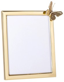Porta Retrato Borboleta - Dourado  Dourado