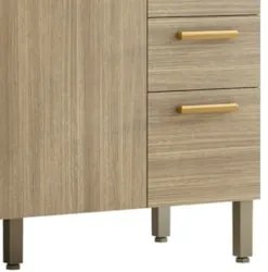 Balcão Gabinete com Pia 120cm Urban Z06 Freijó - Mpozenato