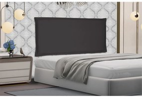 Cabeceira Painel Garden Para Cama Box Solteiro 90 cm Suede - D'Rossi - Preto