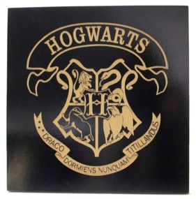 Quadro Decorativo Harry Potter Hogwarts MDF