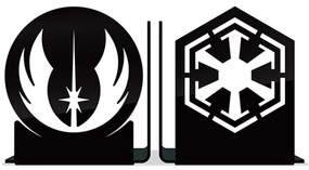 Aparador de Livros Star Wars - Jedis vs Sith