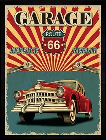 Quadro Garage Route 66 retro