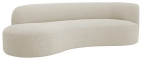 Divã Recamier Orgânico Tokyo 140cm Lado Esquerdo Bouclé - ADJ Decor