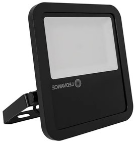 Projetor Led Aluminio Preto 80w 100 3000k Ip65