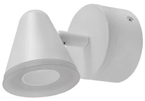 Arandela Led Aluminio 5W 3000K Flora - BRANCO