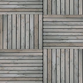 Papel de parede adesivo madeira ripas cinza