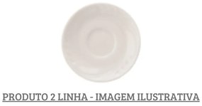 Pires Chá 15Cm Porcelana Schmidt - Mod. Waves 2° Linha 100