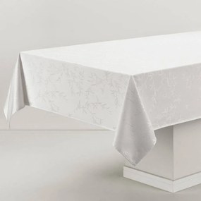 Toalha de Mesa Karsten Celebration Veríssimo Branco  - Tamanho: Retangular 06 Lugares - 160 X 220 cm - Karsten