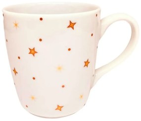 Caneca 225Ml Porcelana Schmidt - Dec. Estrela Natal N002