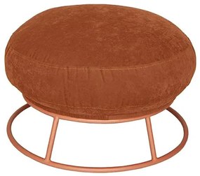 Puff Disk Sarja Argila Base Aço Terracota 60cm - 74740 Sun House