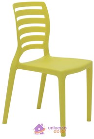 Cadeira Tramontina Sofia Infantil em Polipropileno e Fibra de Vidro Amarelo - Tramontina  Tramontina