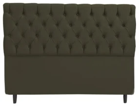 Cabeceira Cama Box Solteiro 100cm Nicole Suede Marrom - Sheep Estofados - Marrom