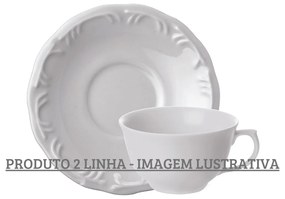 Xicara Chá 200Ml Sem Pé Porcelana Schmidt - Mod. Pomerode 2º Linha 114