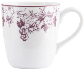 Caneca 225 Ml Porcelana Schmidt - Dec. Lavanda 2441