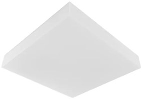 Plafon Led Sobrepor Quadrado 25W Branco 36Cm - LED BRANCO FRIO (6500K)