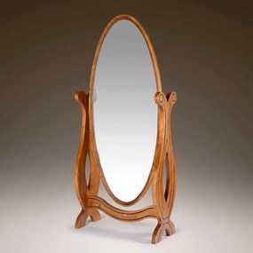 Espelho Basculante Magnific Madeira Maciça