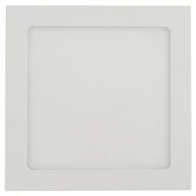 Plafon Led Embutir Aluminio Branco Quadrado 12W Yamamura - LED BRANCO FRIO (6000K)