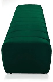 Calçadeira Olivia Queen 160 cm Veludo - D'Rossi - Verde Esmeralda