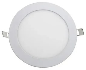 Plafon Led Embutir Redondo Branco 12W Yamamura - LED BRANCO NEUTRO (4000K)