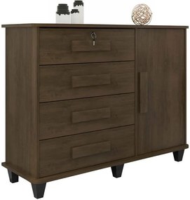 Cômoda Sapateira Grécia Noce - RV Móveis
