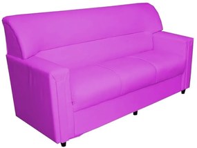 Sofá Topázio 3 Lugares Courano - Orthovida (Pink)