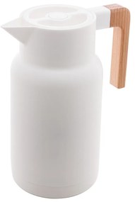 Garrafa Termica De Plastico 1L Organic Branca - Lyor