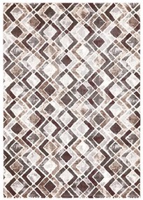 Tapete Decorativo Elizabeth 200x250 Cinza/Marrom G67 - Gran Belo