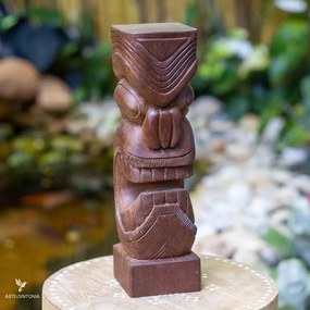 Escultura Tiki Hawaii | Madeira Itaúba