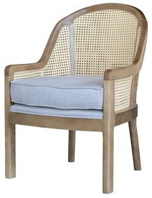 Cadeira Valentine com Palha - Mel Pinus  Kleiner