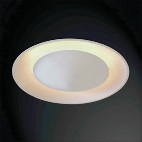 Luminária De Embutir Eclipse Curvo 4Xg9 Ø43X11Cm Metal | Usina 232/4 (BT - Branco Texturizado + BR-F - Branco Fosco)