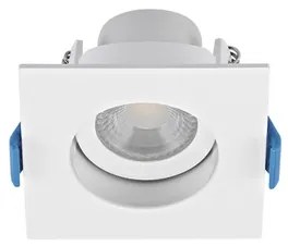 Plafon Led Embutir Abs Branco 3w 38 190lm Luz Amarela Evo