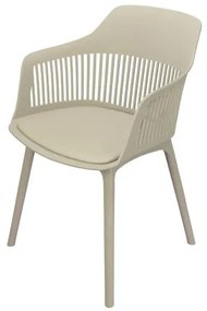 Cadeira Cooper em Polipropileno Fendi com Almofada no Assento - 68724 Sun House