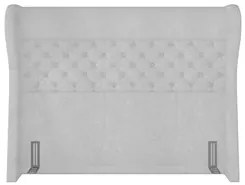 Cabeceira Cama Box Casal Queen 160cm Trinidad P02 Boucle Branco - Mpoz