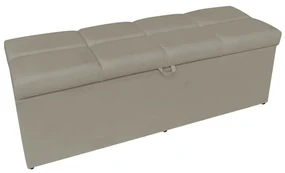 Calçadeira Nina 140 cm Suede D'Rossi - Marrom Rato