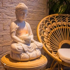 Escultura Buda Meditando 45cm