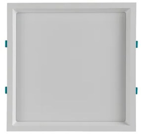 Plafon Led Embutir Quadrado Branco 2500lm 28w 4000k Deep