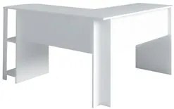 Mesa para Computador Escrivaninha Luma Web Branco - Artany