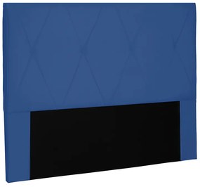 Cabeceira Cama Box Solteiro 90cm Aquilla Suede Azul Marinho - Sheep Estofados - Azul