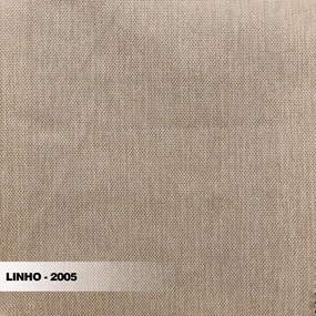 Poltrona Decorativa Pés em Aço Stagno Linho Bege G63 - Gran Belo