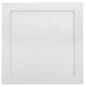 Plafon Led Embutir Aluminio Branco 18W 22,5Cm Yamamura - LED BRANCO FRIO (6000K)