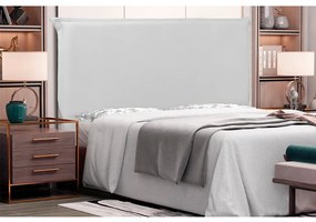 Cabeceira Garden Para Cama Box Solteiro 90 cm Corino - D'Rossi - Branco