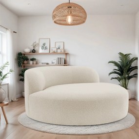 Poltrona Orgânica Chaise Rússia Bouclé - ADJ Decor